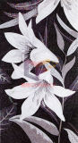 Lily Decoration Glass Mosaic (CFD197)