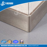 Flexible Decorative 80mm Gold Aluminum Skirting Baseboard