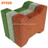 China Supplier Best Quality Colorful and Safety Rubber Outdoor Flooring with Anti-UV