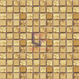 Gold Foil Crystal Mix Metal Mosaic (CFM700)