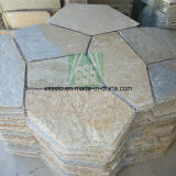 Natural Stone Beige Slate Tile for Flooring