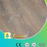 Commercial 12.3mm HDF Embossed V-Grooved Waxed Edged Laminate Flooring