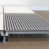 HPL or PVC Punched Tile Air-Flow Raised Floor
