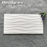 300X600 Wave Super White Glossy Glazed Ceramic Wall Tiles