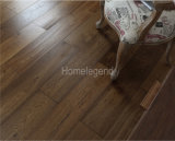 Brown Washed Stain with Wire-Brushing Oak Engineered Wood Flooring/Hardwood Flooring