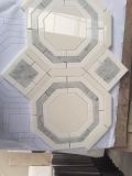 White Marble Hexagon Water Jet Mosaic
