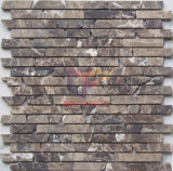 Dark Emperador Marble Mosaic Tiles (CFS941)