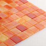 Modern Design Iridescent Stained Glass Tile Mosaic for Kitchen Backsplash