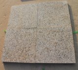 Hot Sales Yellow Flamed / Polished G682 Paving Stone Slabs Rusty Granite Tile