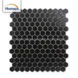 5mm Good Price Matte Black Mosaic Tile Premium Hexagon Mosaic 