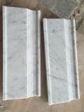 Italy Carrara White Marble 127X20X305mm Baseboard Polished Tile