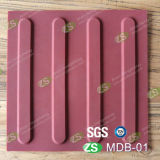 PVC or TPU Tactile Rubber Floor Tiles Paving