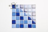 48*48mm The Special Pattern Dark Blue Ceramic Mosaic Tile for Decoration, Kitchen, Bathroom and Swimming Pool