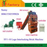 Sy1-10 Hydraulic Eco Lite Interlocking Brick Block Machine Prices
