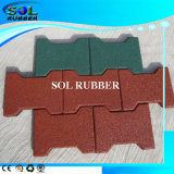 Free Installation High Quality Rubber Floor Paver Rubber Tile