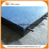 Non-Toxic Safety Kindergarten Rubber Floor Tiles with Plastic Pins