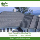 Metal Roof Tile with Stone Chips Coated (Wooden Tile)