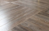 Household12.3mm AC4 Embossed Teak Waxe3d Edged Laminate Flooring