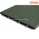 High Quality EPDM and SBR Granulated Rubber Tile Noise Insulating Flooring Tiles