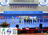 Suspended Anti-Slip Texture Interlocking Sports Flooring for Futsal Court
