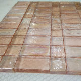 Pink Marble Glass Mosaic Tile