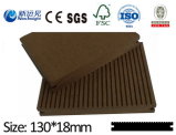 High Quality WPC Decking WPC Flooring with SGS ISO CE Fsc Wood Plastic Composite Decking Composite Wood Decking Flooring Solid Decking Timber Decking Lhma066