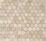 Crema Marfil Hexagon Mosaic Tile