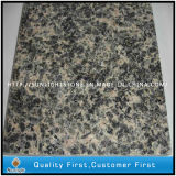Polished Natural Brown Leopard Skin Granites Slabs Tiles for Flooring/Wall