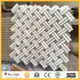 China White Carrara Marble Stone Pattern Mosaic