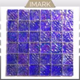 Cobalt Iridescent Recycle Glass Mosaic for Kitchen Mosaic Tile
