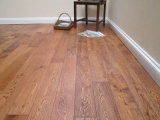 White Oak Harwood Timber Flooring in Brown Color