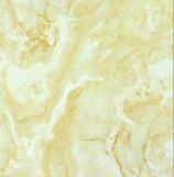 60X60 Yellow Marble Look Glazed Surface Polished Porcelain Floor Tile with Cheap Price