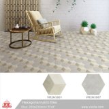 China Foshan Decoration Hexagonal Porcelain Ceramic Wall and Floor Tile (VR2N3001/VR2N3007, 200X230mm/8''x9'')