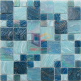 Gold Line Rainbow Color Crystal Swimming Pool Glass Mosaic for Pool (CSJ103)