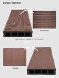 Natural Color Wood Plastic Composite WPC Decking Floor for Garden