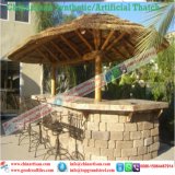 Artificial Thatch Synthetic Thatch Plastic Palm Tree Leave Thatch Roofing Tiles 8
