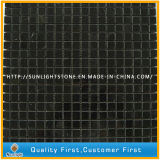 Natural Black Marble Stone Mosaic for Hotel Floor and Wall