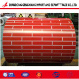 Color Coated Brick Pattern Printing Steel Coil Manufactory