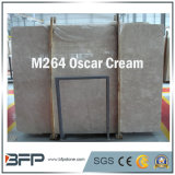 Oscar Cream Marble Slabs/ Tiles for High Level Interior Design