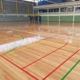 4.5mm Wood Look PVC Badminton Court Flooring Roll