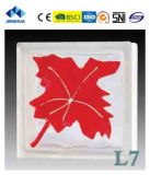 Jinghua High Quality Artistic L-7 Painting Glass Block/Brick