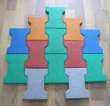 Interlock and Square Type and Dog Bone Rubber Tile