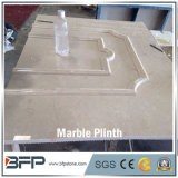 Cheap Polished Beige Marble for Plinth and Interior Wall Frame