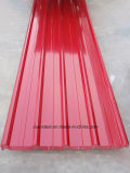 Trapezoidal Color Coated Roof Sheet / Color Coated Galvanized Steel Sheet