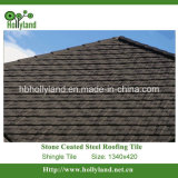 Stone Chip Coated Metal Roof Tile (Shingle Tile)