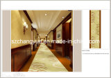 Machine Made Printed Polyester Modern Wall to Wall Hotel Carpet