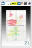 Jinghua Best Quality Artistic Z-1 Painting Glass Block/Brick