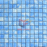 Finger Painting Blue Crystal Bathroom Mosaic (CFC176)