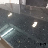 Kingkonree Artificial Stone Engineered Stone Black Mirror Quartz