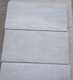 Popular Golden White Quartzite Tile for Flooring with Factory Price